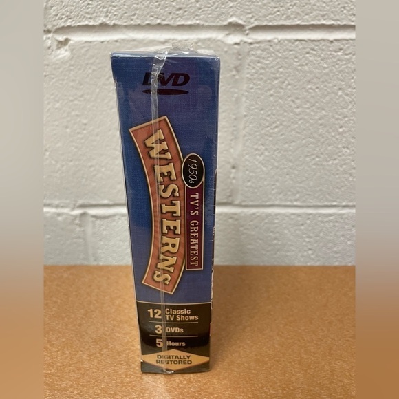 1950s Westerns DVD Gift Set, digitally restored features 12 classic TV shows NEW - Picture 2 of 3